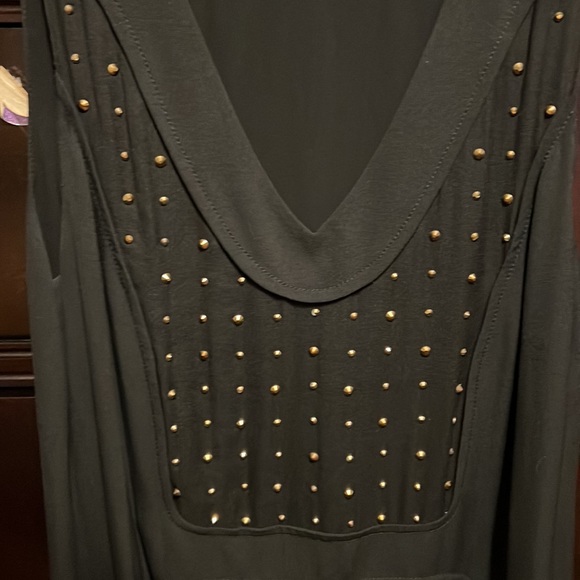 Twiggy Hot Fix Check Dress in Black - Picture 4 of 4